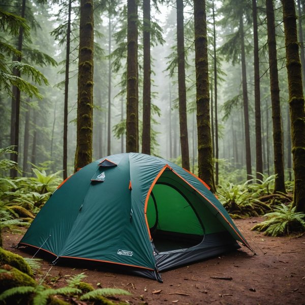 Comment choisir une tente pour un camping en région de forêt humide en été?