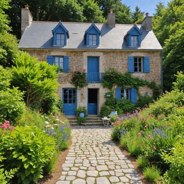 Peut-on trouver une maison de vacances en Bretagne avec des ateliers de poterie et des randonnées?